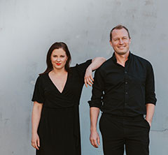 Sarah Nedergård och Richard Mitts